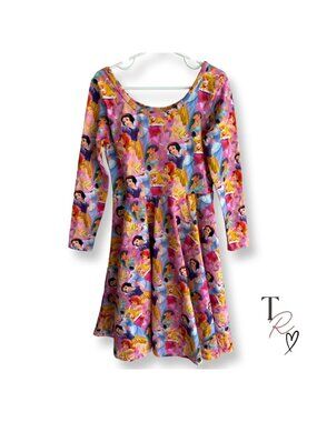 WRK Disney Princess Dress Aurora Belle Ariel Cinderella Snow White Size 9/10